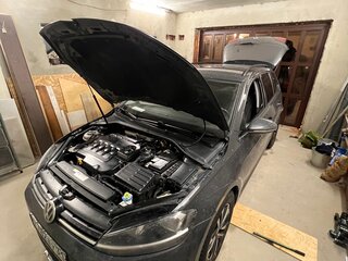 2019 Volkswagen Golf VII Рестайлинг, серый, 1800000 рублей, вид 4