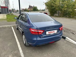 2016 Lada (ВАЗ) Vesta I, синий, 590000 рублей, вид 4