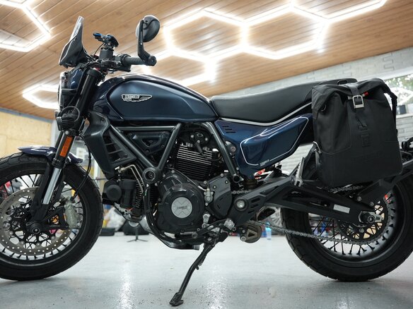 2023 Ducati Scrambler 800, синий, 1400000 рублей - вид 20
