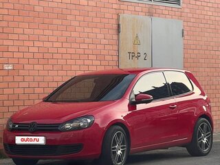 2010 Volkswagen Golf 6-speed VI, красный, 650000 рублей, вид 1