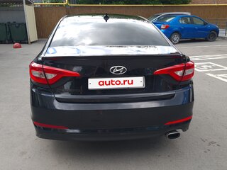2015 Hyundai Sonata VII (LF), чёрный, 1190000 рублей, вид 2