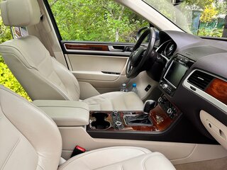 2010 Volkswagen Touareg II, синий, 1700000 рублей, вид 3