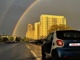 2016 Smart Fortwo III, голубой, 1495000 рублей, вид 1