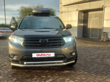 2012 Toyota Highlander II (XU40) Рестайлинг, серый, 2200000 рублей, вид 3