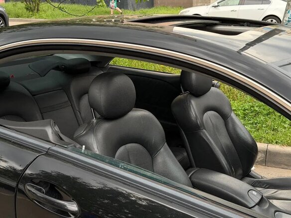 2003 Mercedes-Benz CLK-Класс 240 II (W209), чёрный, 750000 рублей - вид 18