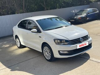 2018 Volkswagen Polo V Рестайлинг, белый, 1250000 рублей, вид 5