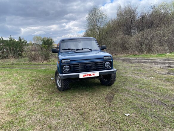 2012 Lada (ВАЗ) 2121 (4x4) I Рестайлинг, синий, 450000 рублей