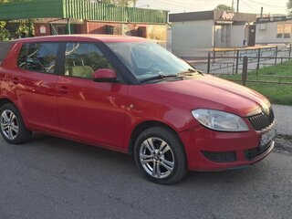 2012 Skoda Fabia II Рестайлинг, красный, 370000 рублей, вид 1