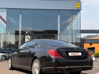 2016 Mercedes-Benz Maybach S-Класс 400 I (X222), чёрный, 3000000 рублей, вид 3
