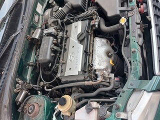 2003 Hyundai Accent II, зелёный, 370000 рублей, вид 3