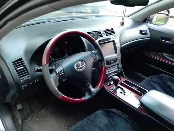 2006 Lexus GS 450h III, серый, 900000 рублей - вид 6