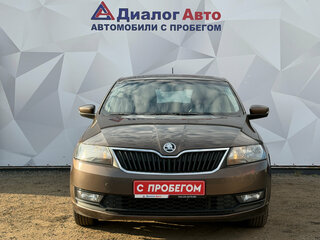 2018 Skoda Rapid I Рестайлинг, коричневый, 999000 рублей, вид 2