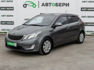 2013 Kia Rio 5-speed III, серый, 591500 рублей, вид 1