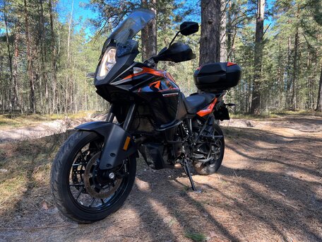 2017 KTM 1090 Adventure, оранжевый, 850000 рублей, вид 3