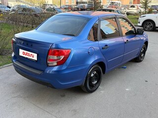 2018 Lada (ВАЗ) Granta I Рестайлинг, синий, 465000 рублей, вид 5