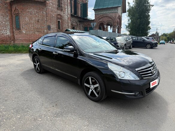 2011 Nissan Teana II (J32) Рестайлинг, чёрный - вид 1
