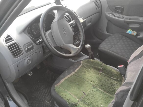 2008 Hyundai Accent ТагАЗ II, чёрный - вид 22