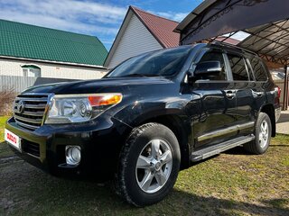2012 Toyota Land Cruiser 200 Series Рестайлинг 1, чёрный, 3600000 рублей, вид 2