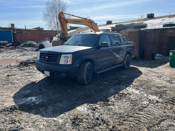 2004 Cadillac Escalade EXT II, чёрный, 1777777 рублей