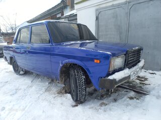 1997 Lada (ВАЗ) 2107, синий, 99999 рублей, вид 4