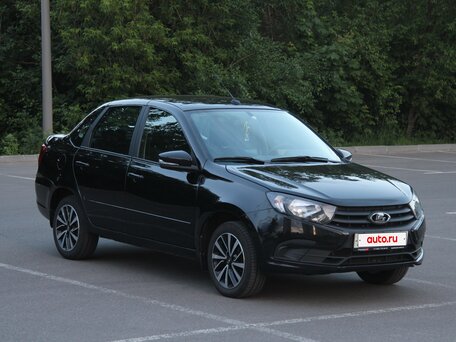 2024 Lada (ВАЗ) Granta I Рестайлинг, чёрный, 890000 рублей, вид 3