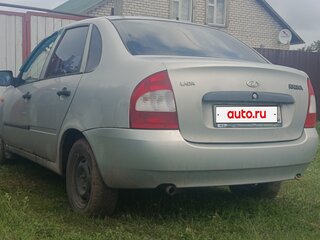 2007 Lada (ВАЗ) Kalina I, серый, 110000 рублей, вид 2