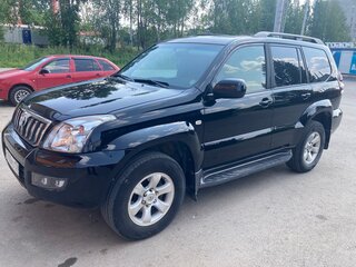 2008 Toyota Land Cruiser Prado 4-speed 120 Series Рестайлинг, чёрный, 1873000 рублей, вид 3