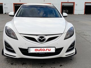 2010 Mazda 6 II (GH) Рестайлинг, белый, 1050000 рублей, вид 2