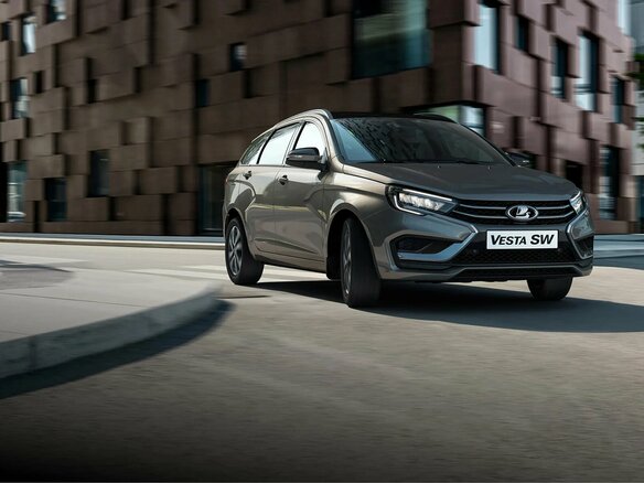 2026 Lada (ВАЗ) Vesta SW I Рестайлинг (NG), серебристый, 2062000 рублей - вид 23