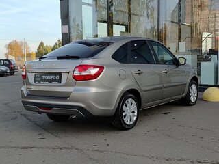 2019 Lada (ВАЗ) Granta I Рестайлинг, серый, 595000 рублей, вид 5