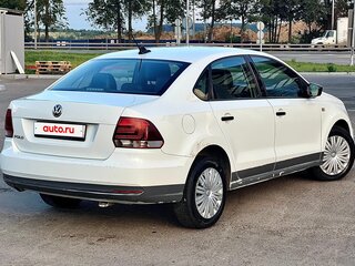 2019 Volkswagen Polo V Рестайлинг, белый, 665000 рублей, вид 5