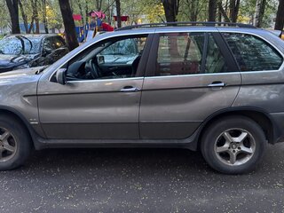 2006 BMW X5 4.4i I (E53) Рестайлинг, серый, 1550000 рублей, вид 4
