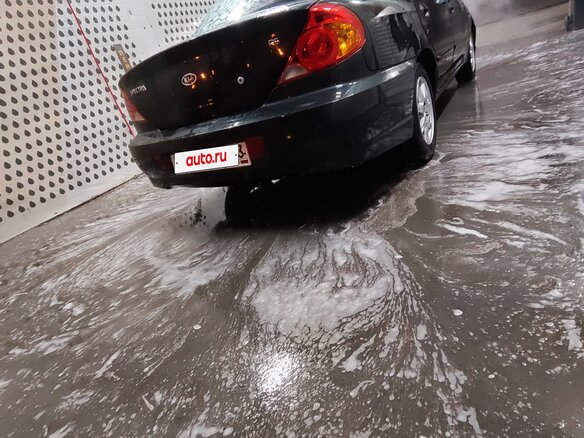 2008 Kia Spectra I Рестайлинг 2, чёрный, 320000 рублей - вид 7