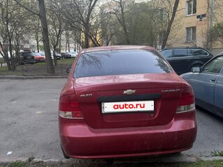 2005 Chevrolet Aveo I, красный, 199000 рублей, вид 2