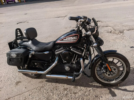 2009 Harley-Davidson Sportster 883, чёрный, 585000 рублей, вид 1
