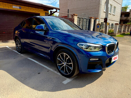 2020 BMW X4 30d II (G02), синий, 3900000 рублей, вид 1