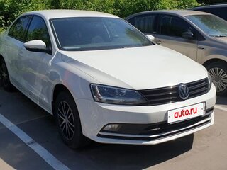 2016 Volkswagen Jetta VI Рестайлинг, белый, 1500000 рублей, вид 4