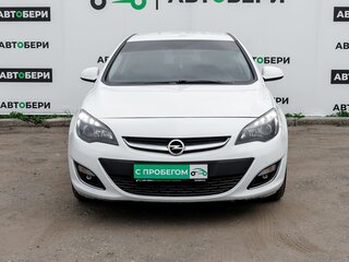 2014 Opel Astra J Рестайлинг, белый, 720000 рублей, вид 2