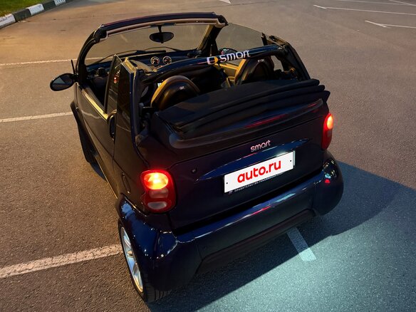 2003 Smart Fortwo I Рестайлинг, синий, 600000 рублей - вид 3