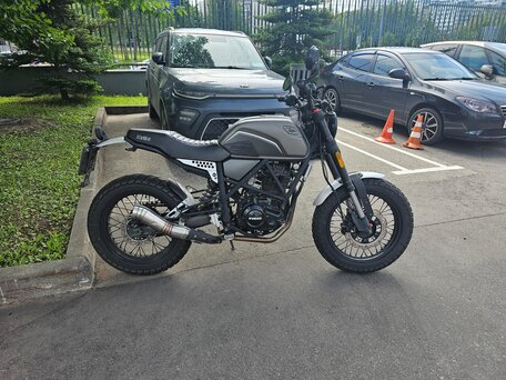 2023 Fuego Scrambler 250, чёрный, 100000 рублей, вид 1