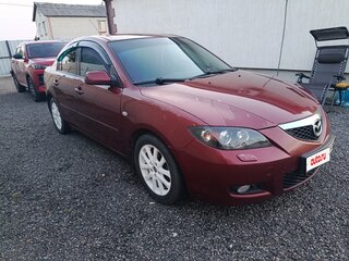 2008 Mazda 3 I (BK) Рестайлинг, красный, 400000 рублей, вид 4