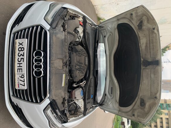2016 Audi A6 IV (C7) Рестайлинг, белый - вид 9