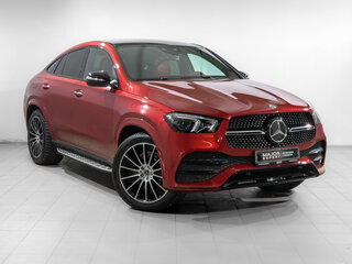 2021 Mercedes-Benz GLE Coupe 350 d II (C167), красный, 8580000 рублей, вид 3