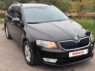 2014 Skoda Octavia III (A7), чёрный, 1240000 рублей, вид 3