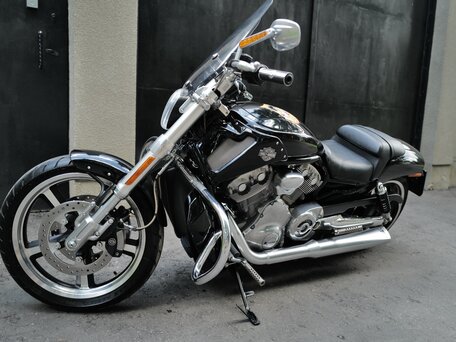 2010 Harley-Davidson V-Rod Muscle, чёрный, 1950000 рублей, вид 1