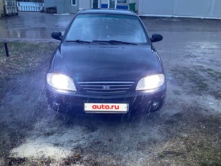 2007 Kia Spectra I Рестайлинг 2, чёрный, 190000 рублей, вид 1