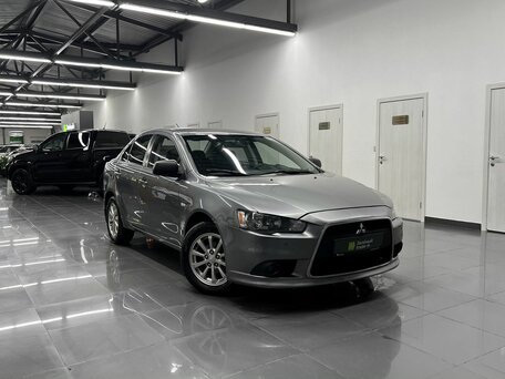 2012 Mitsubishi Lancer X Рестайлинг, серый, 725000 рублей, вид 5
