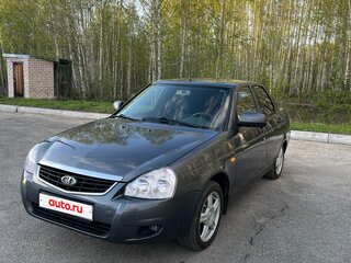 2013 Lada (ВАЗ) Priora I Рестайлинг, серебристый, 320000 рублей, вид 1