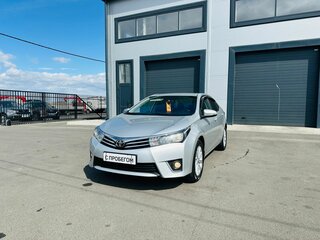 2014 Toyota Corolla XI (E160, E170, E180), серебристый, 1399000 рублей, вид 2