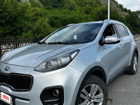 2016 Kia Sportage IV, серебристый, 1549888 рублей, вид 1